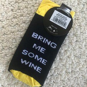 If you can read this Bring me some Wine -Socks